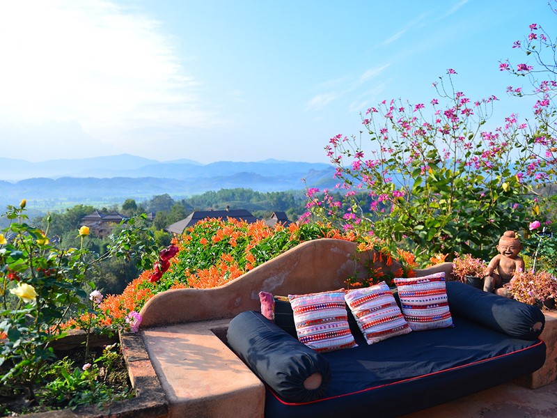 Vue spectaculaire sur la vallée du Phu Chaisai Mountain Resort & Spa