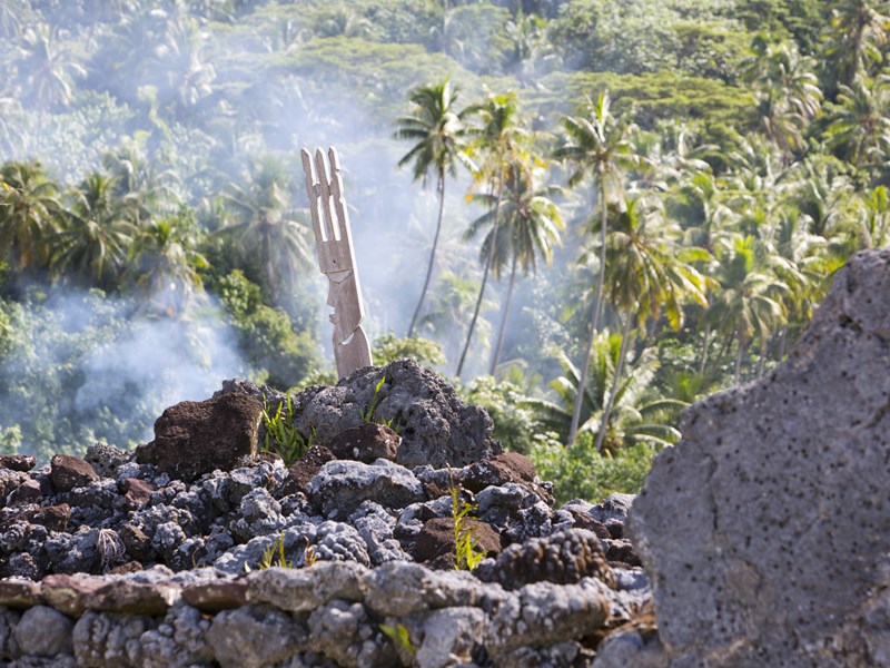 Le célèbre Marae de Raiatea