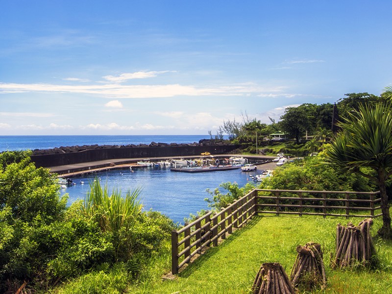Le petit port de Sainte Rose