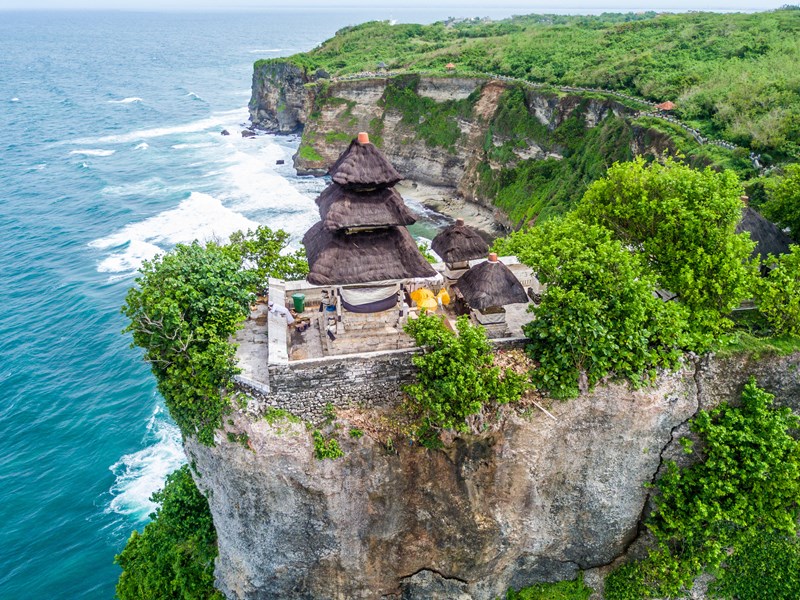 Le temple emblématique Pura Luhur Uluwatu