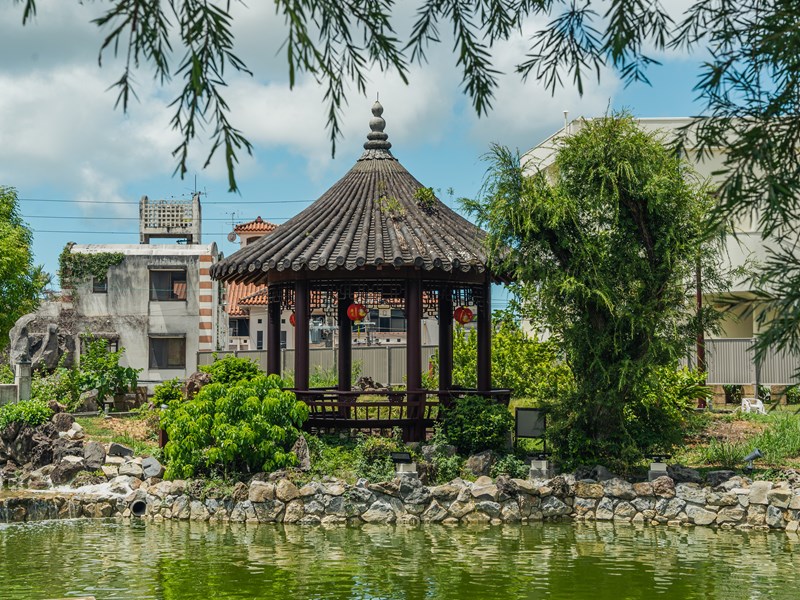 Un jardin inspiré des jardins chinois traditionnels