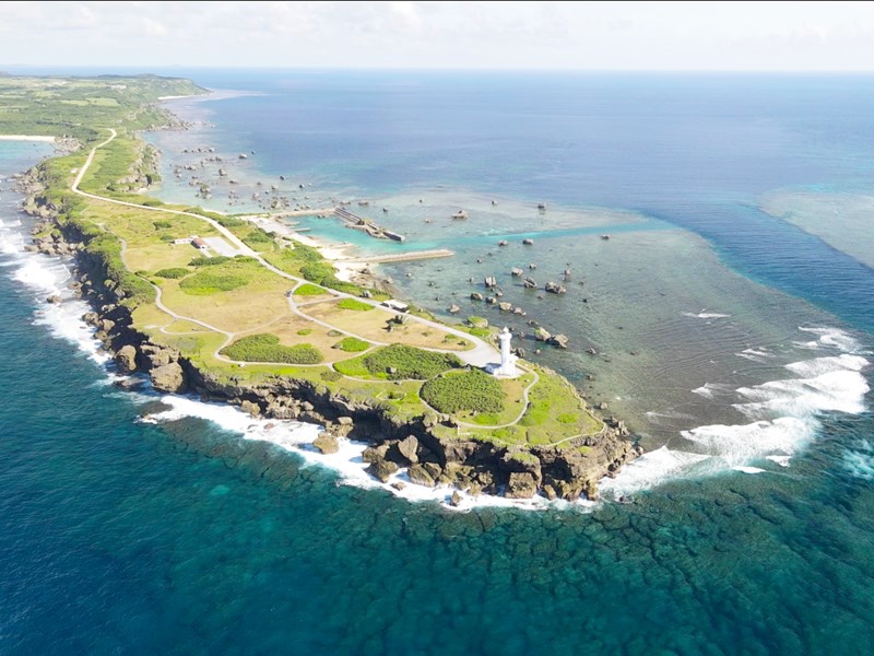 Le célèbre cap d'Higashi-Hennazaki