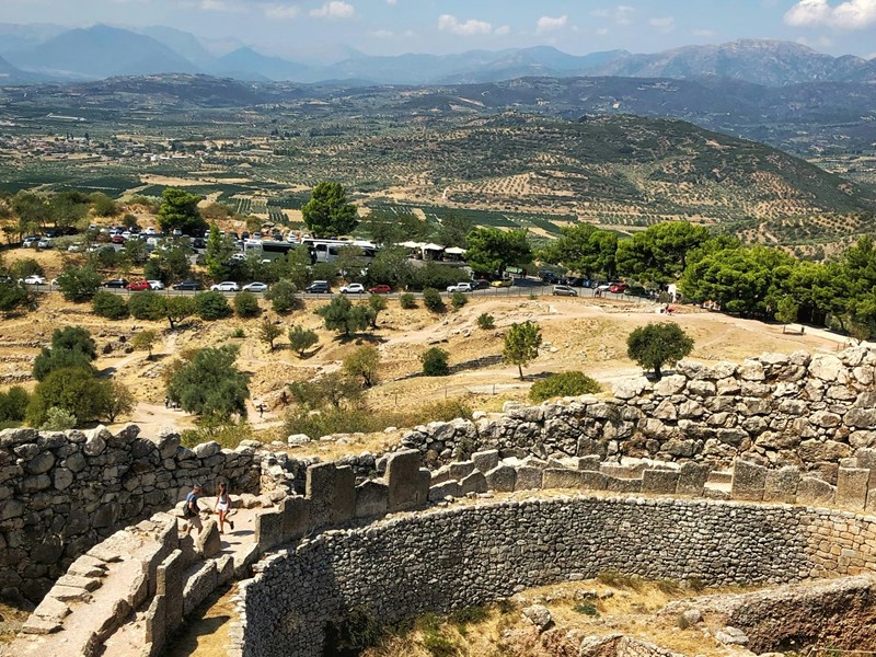 Explorez le site antique & profitez de la vue 