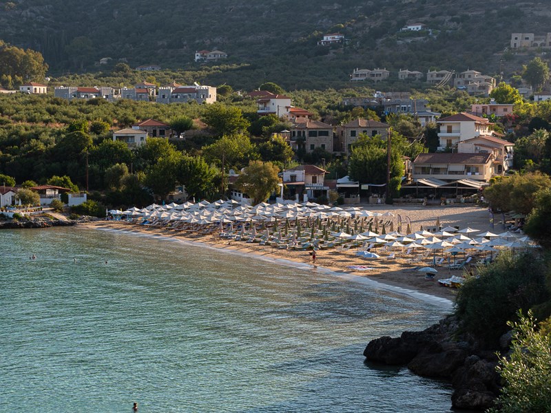 Kalogrias, parfaite pour la baignade