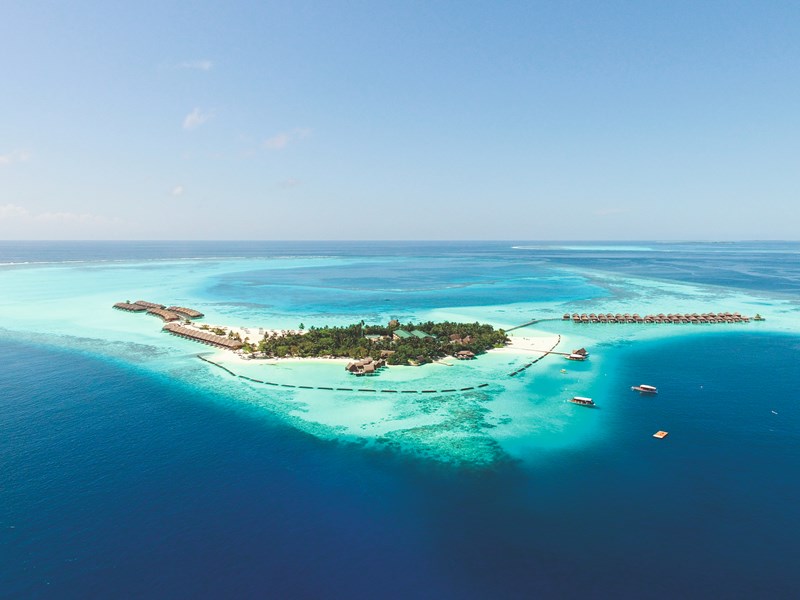 Vue aérienne du Constance Moofushi
