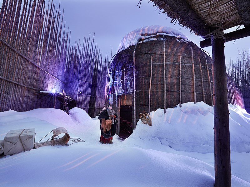 Découvrez le village amérindien d'Huron-Wendake