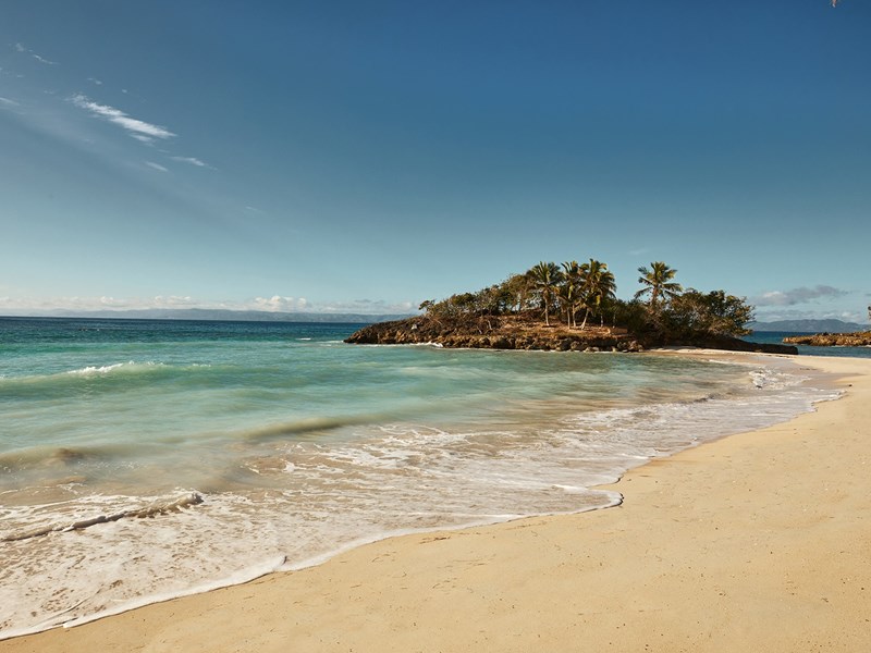 Une plage sauvage et préservée