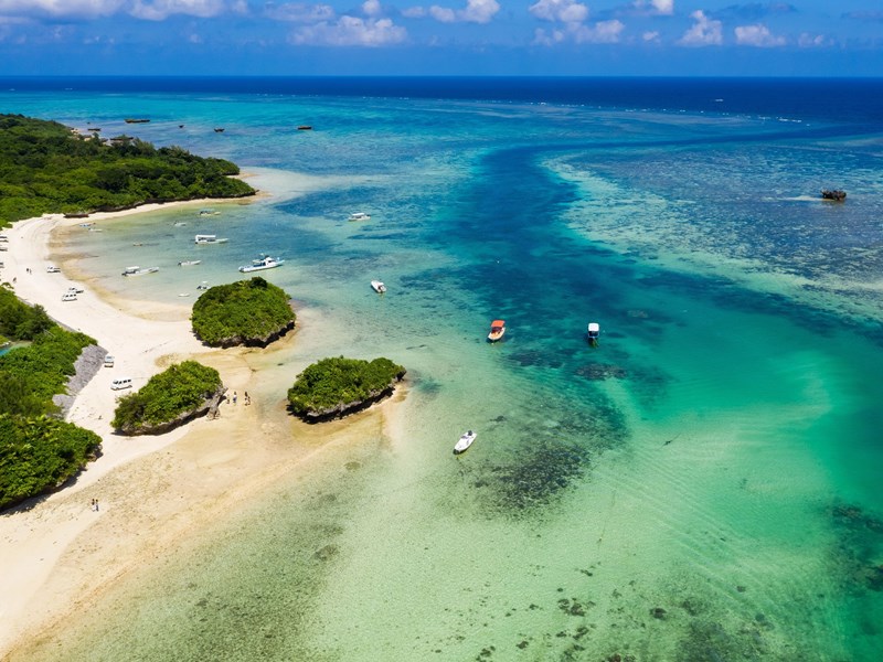 La magnifique baie d'Ishigaki