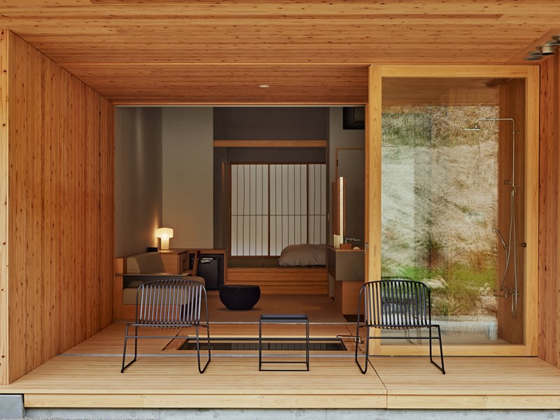 L'élégance discrète d'un ryokan moderne
