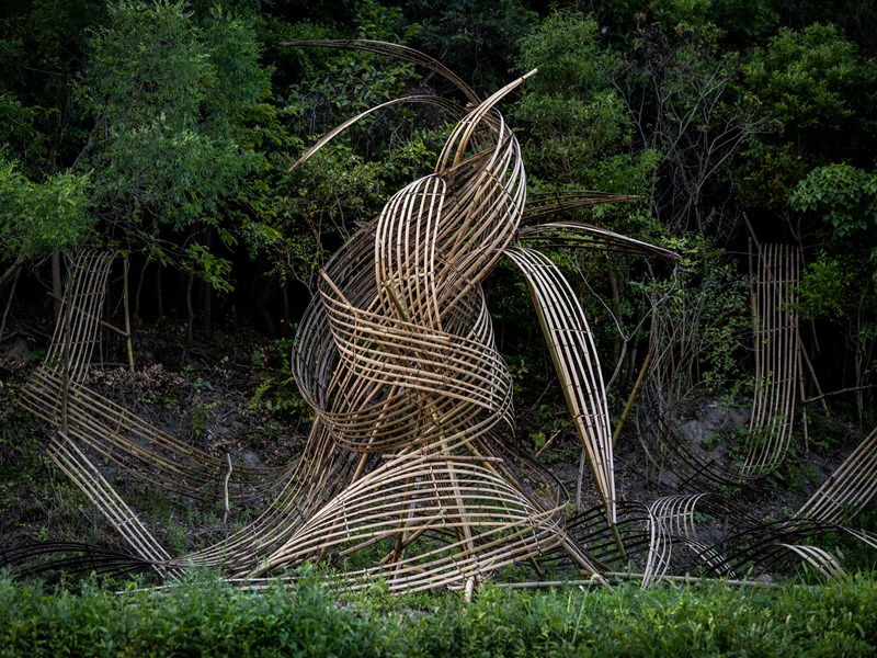 Un refuge où l'art rencontre l'architecture