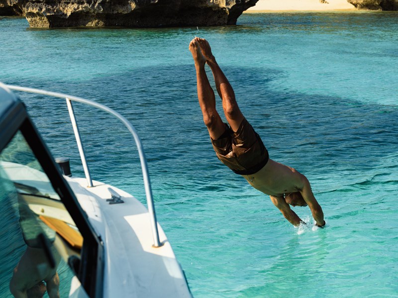 Profitez des eaux cristallines