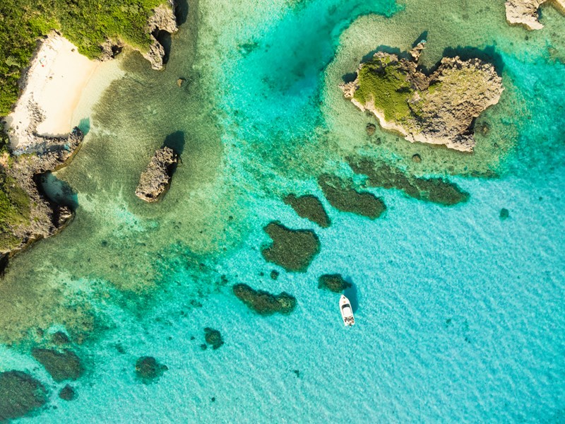 Balade en bateau pour découvrir les criques secrètes