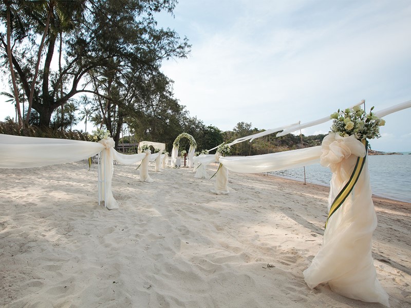 Mariage au Sala Samui Resort & Spa en Thailande