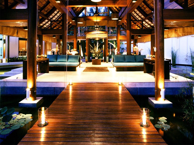 Le lobby de l'hôtel Sala Samui Resort en Thailande