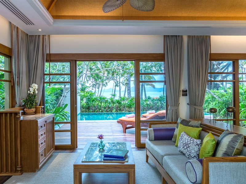 Two Bedroom Grand Deluxe Beachfront Villa