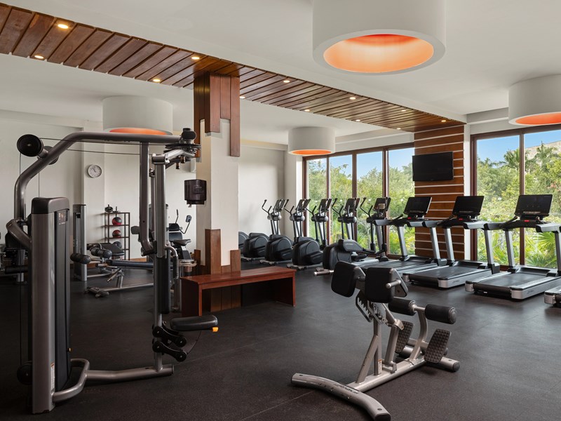 La salle de remise en forme
