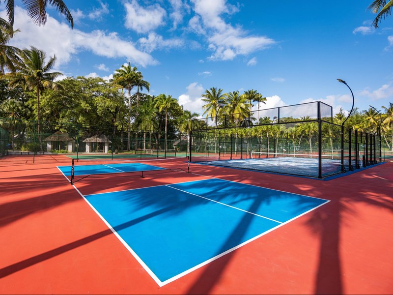 Le court de padel
