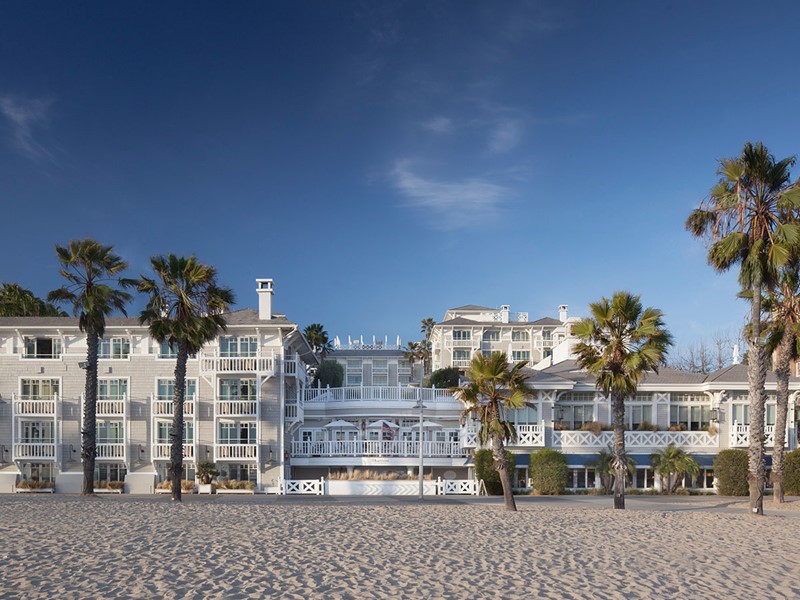Vue de l'hôtel Shutters On The Beach à Los Angeles