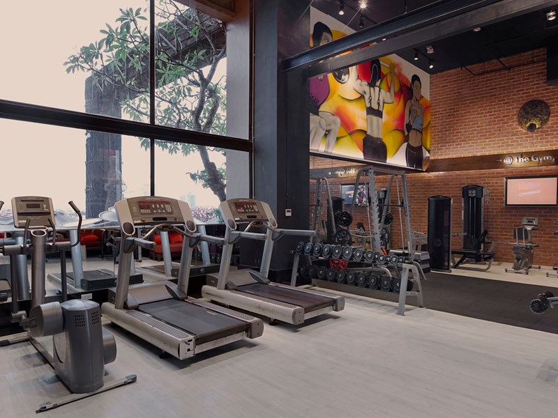 Profitez de l'espace fitness de l'hôtel