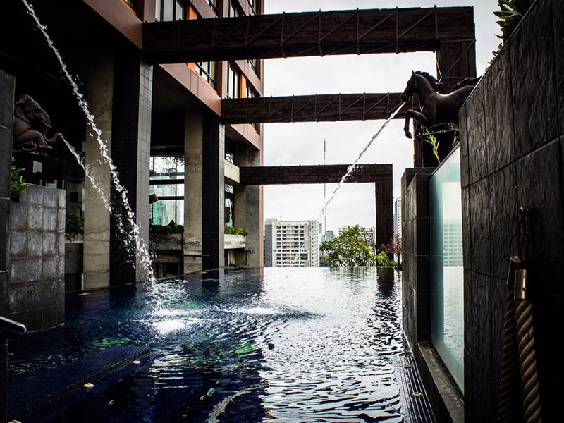 La superbe piscine du Siam@Siam Design Hotel & Spa