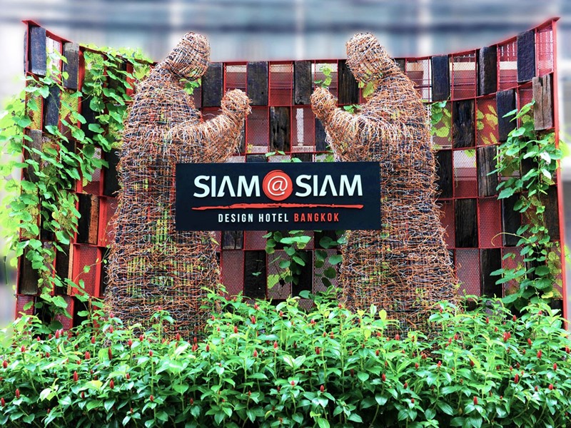 Le Siam@Siam Design est un hôtel résoluement design & stylé