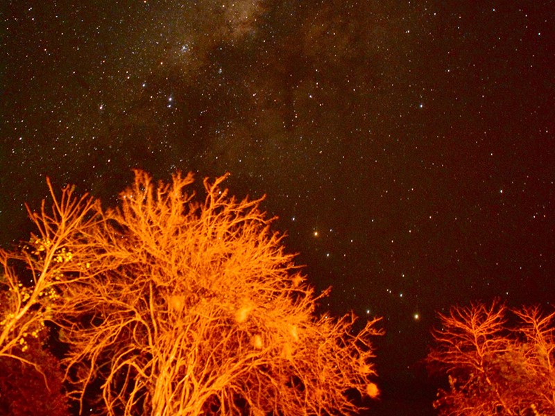 Le ciel étoilé du Siwandu Selous Game Reserve