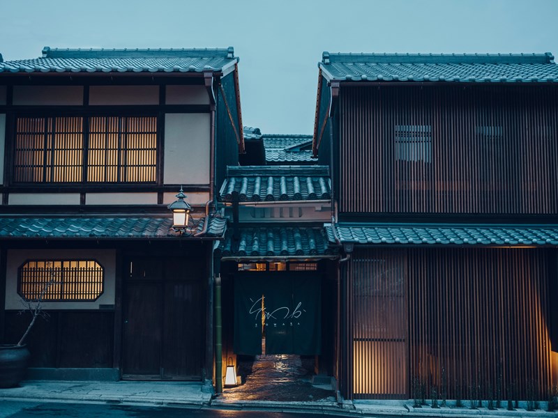 Une ancienne maison de thé traditionnelle
