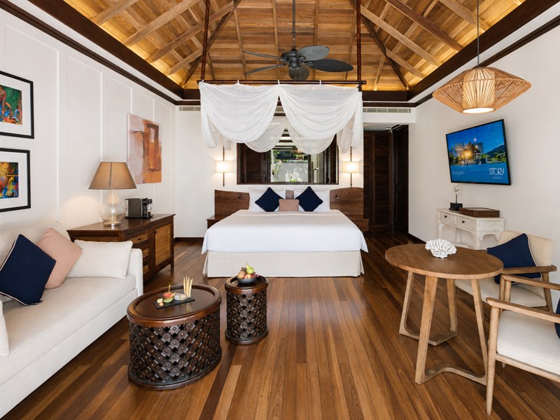 Grand Beach Pool Villa du Story Seychelles