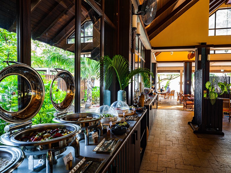 Le buffet du restaurant Vasco's 