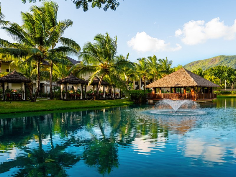 Le jardin du Story Seychelles
