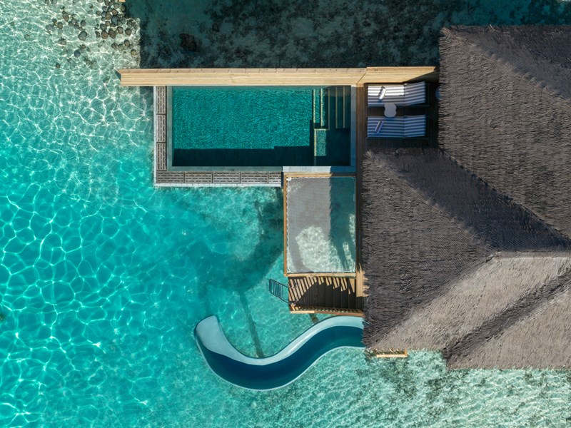 Two Bedroom Ocean Signature Villa with Pool + Slide