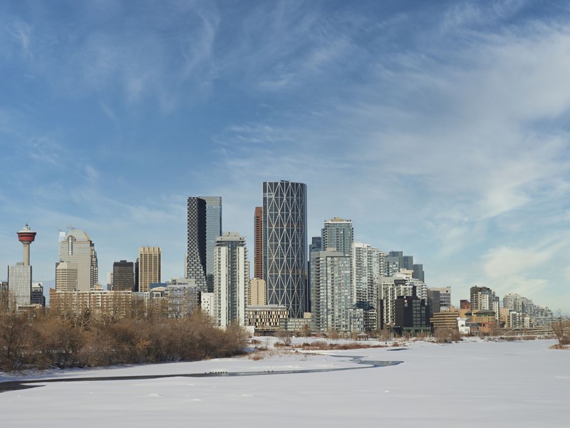 Découvrez les skylines de Calgary