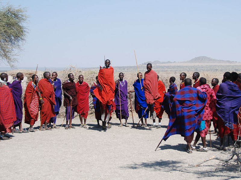 Rencontrez les Masaïs