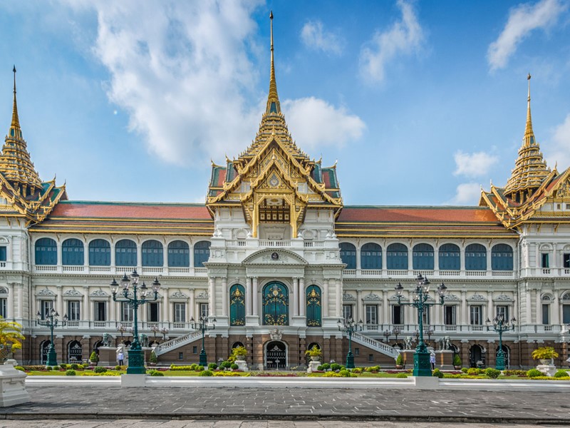 Visite du Grand Palais de Bangkok