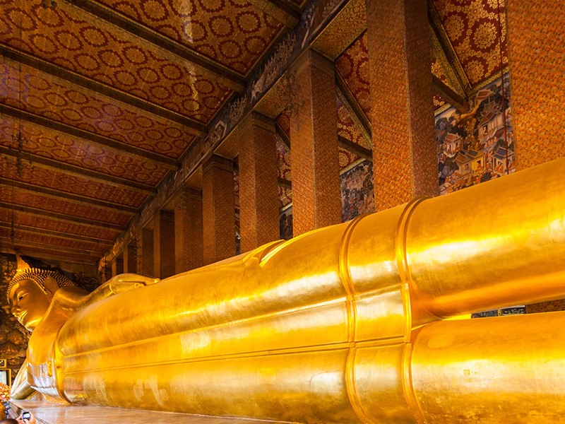 Le Bouddha Couché du temple Wat Pho