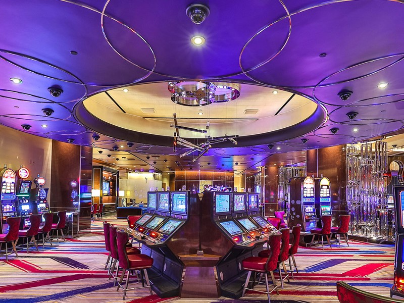 Le casino du Cosmopolitan of Las Vegas, aux Etats-Unis