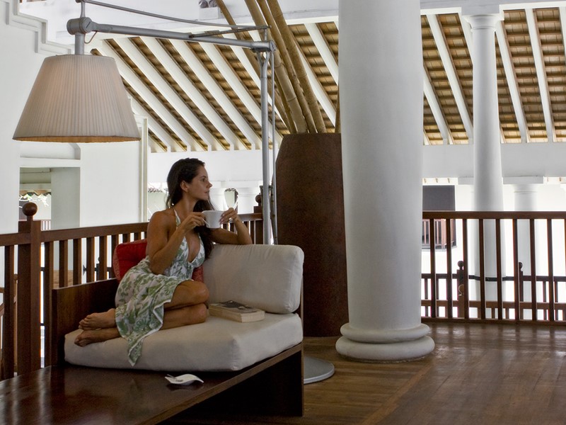 Le T-Lounge du Fortress Resort au Sri Lanka