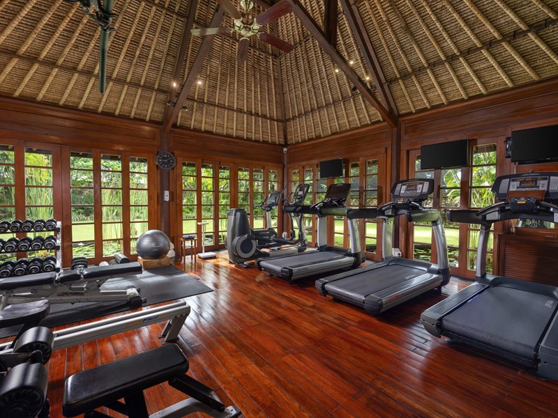 La salle de sport équipée