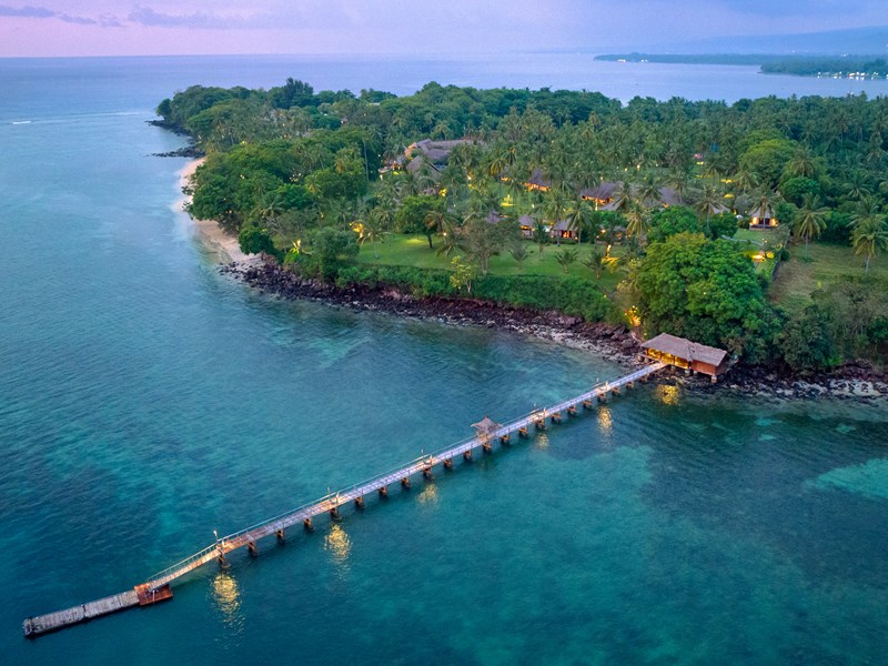 Embarcadère privé de l'hôtel