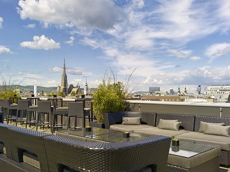 Le rooftop bar Atmosphere
