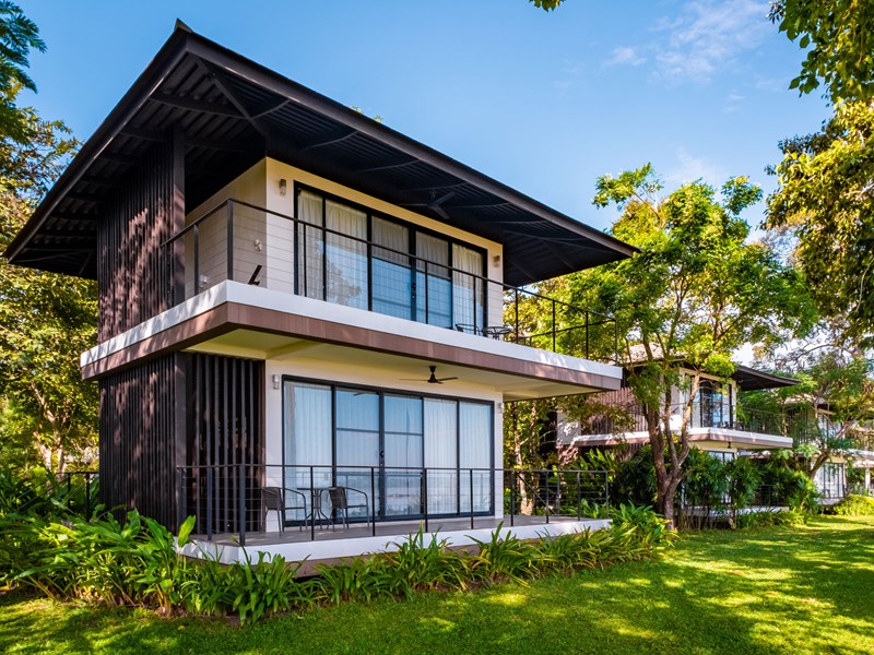 Les villas côté jardin