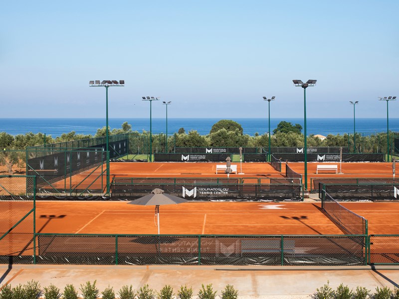 Le centre de tennis