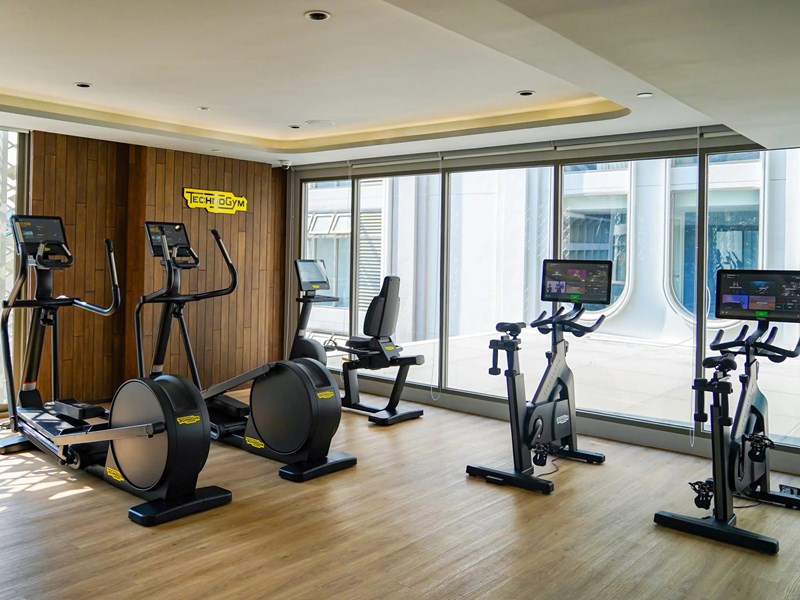 Salle de fitness 
