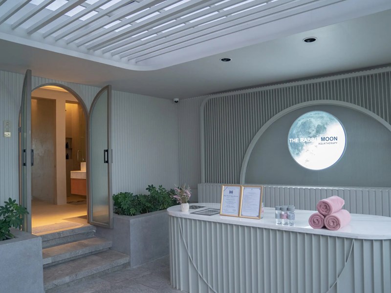 Accueil de l'espace bien-être