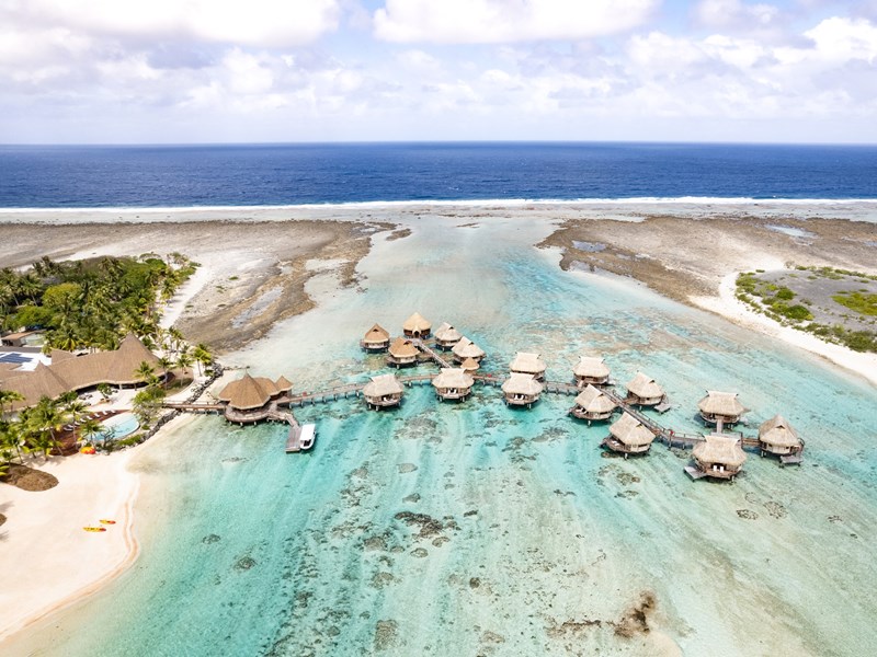 Un îlot tropical paradisiaque