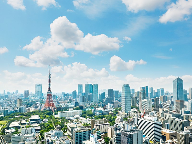 Tokyo et sa skyline