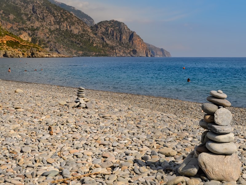 Les plages entre Paleochora et Loutro