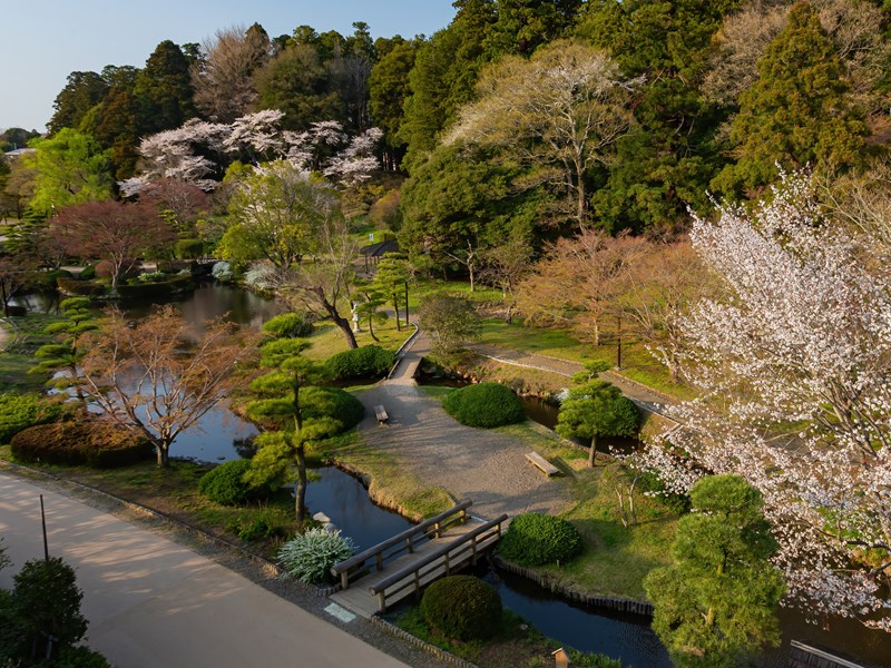 Les paysages paisibles de Kairakuen