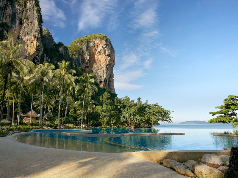 Le cadre somptueux de l'hôtel