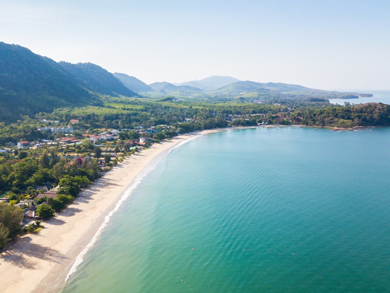 La superbe plage de Klong Dao